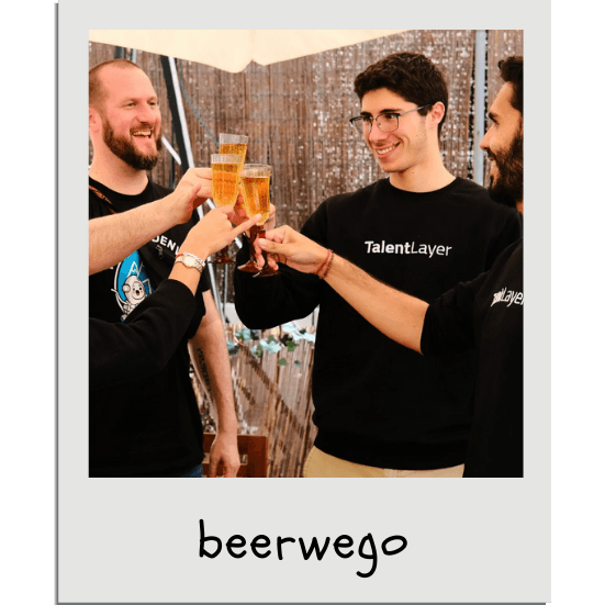 Here is a beerwego moment from after our old protocol mainnet launch in lisbon!